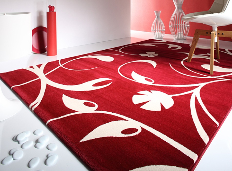 Thảm trải sàn màu đỏ - nét quyến rũ và sang trọng cho không gian sống nhà bạn